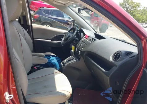 2012 Mazda Mazda5 Grand Touring from USA, damaged, VIN JM1CW2DL2C0135139